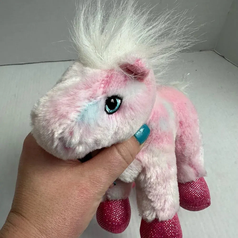 Webkinz HM117 Pink Pony Horse Stuffed Animal Plush Toy No Code